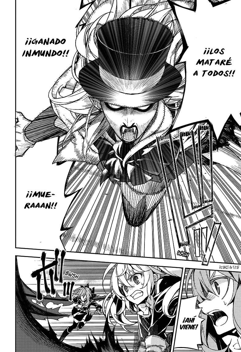Owari no Seraph Capitulo 28: Revuelta del ganado página 20