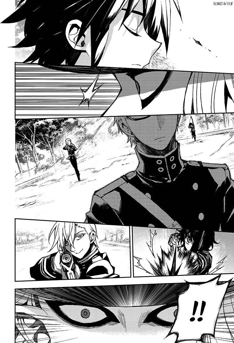 Owari no Seraph Capitulo 28: Revuelta del ganado página 22