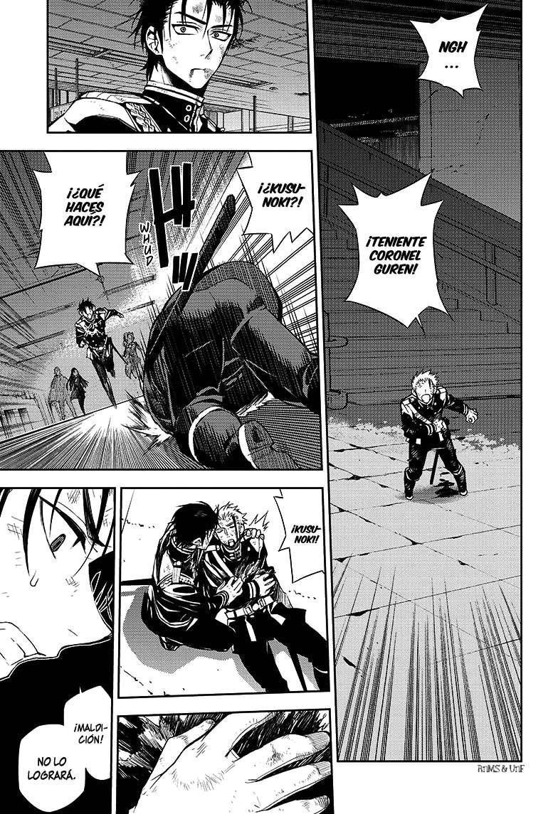 Owari no Seraph Capitulo 28: Revuelta del ganado página 35