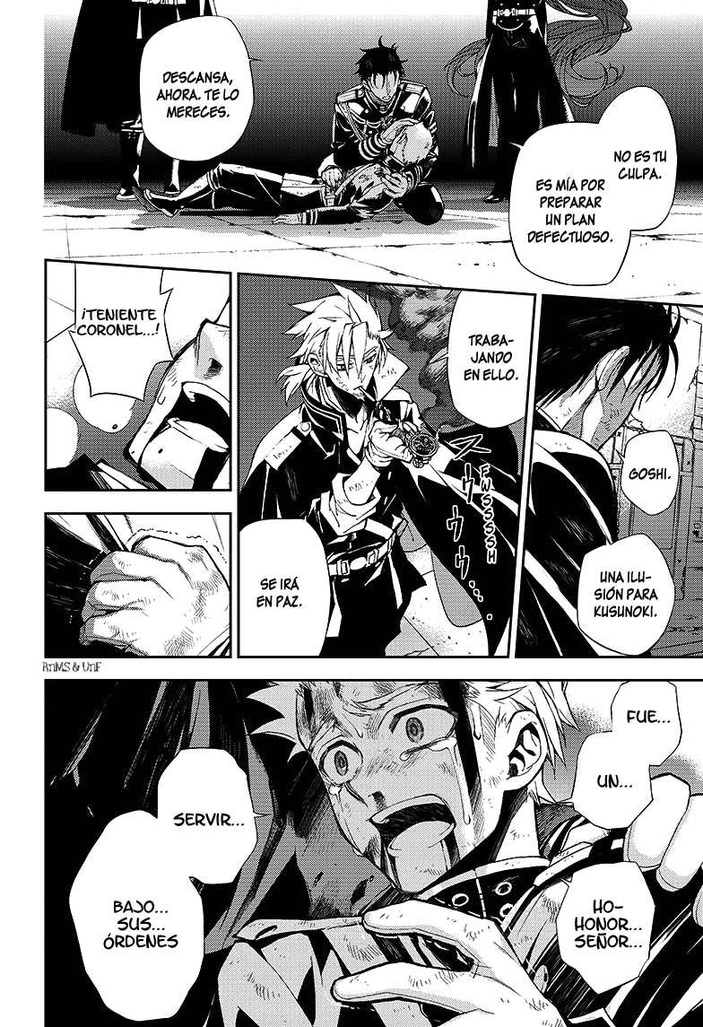 Owari no Seraph Capitulo 28: Revuelta del ganado página 38