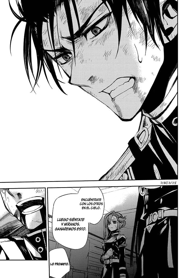 Owari no Seraph Capitulo 28: Revuelta del ganado página 39