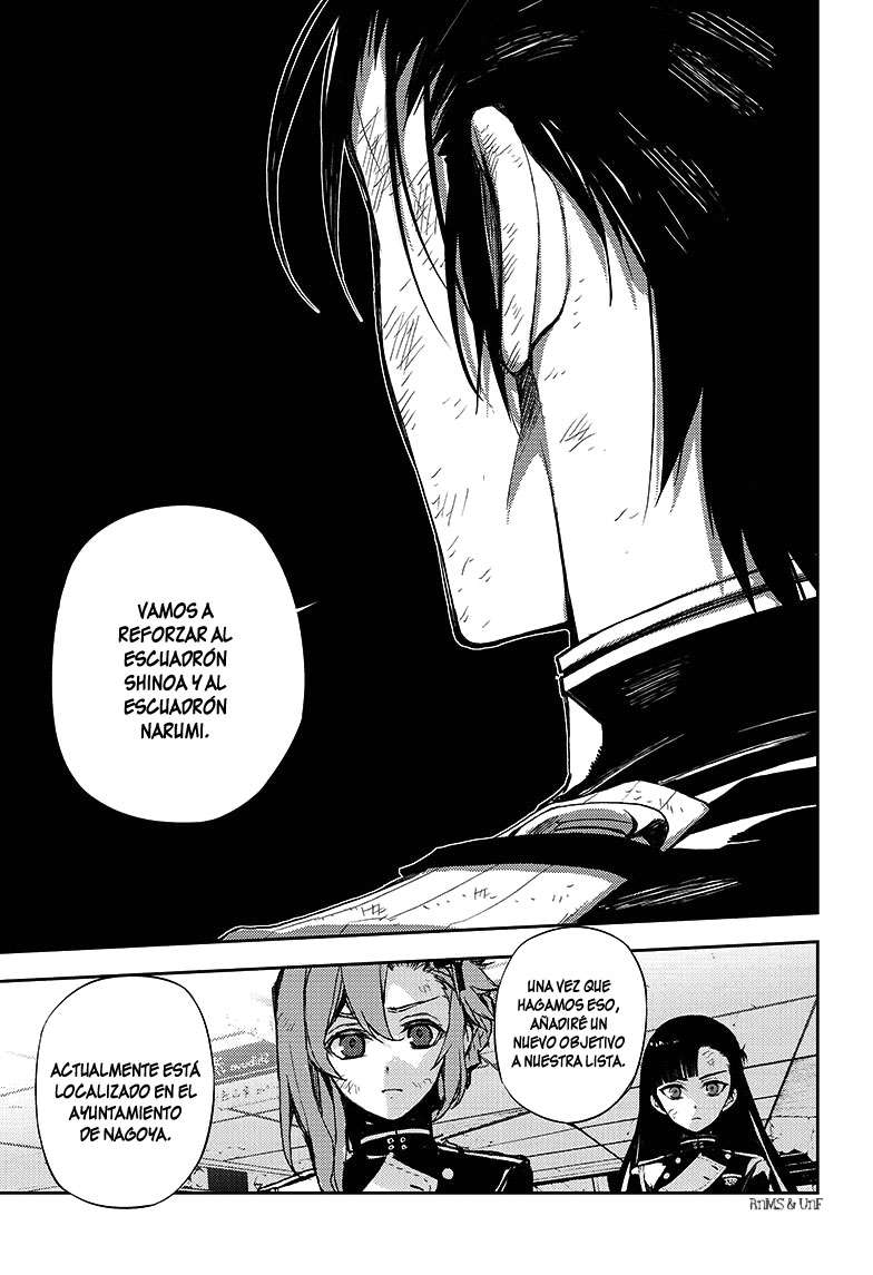 Owari no Seraph Capitulo 28: Revuelta del ganado página 41