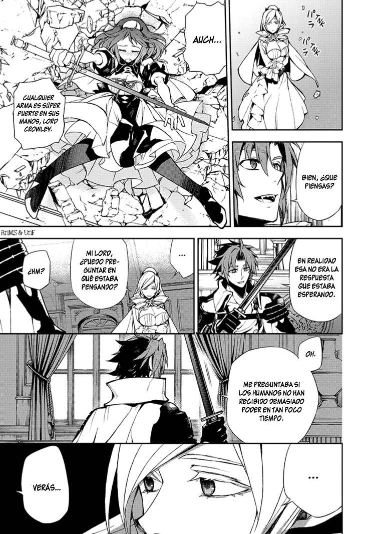 Owari no Seraph Capitulo 29: ¿Quién mueve los hilos? página 11