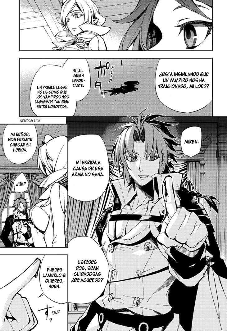 Owari no Seraph Capitulo 29: ¿Quién mueve los hilos? página 13