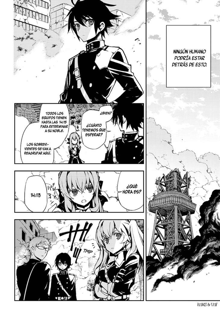 Owari no Seraph Capitulo 29: ¿Quién mueve los hilos? página 16
