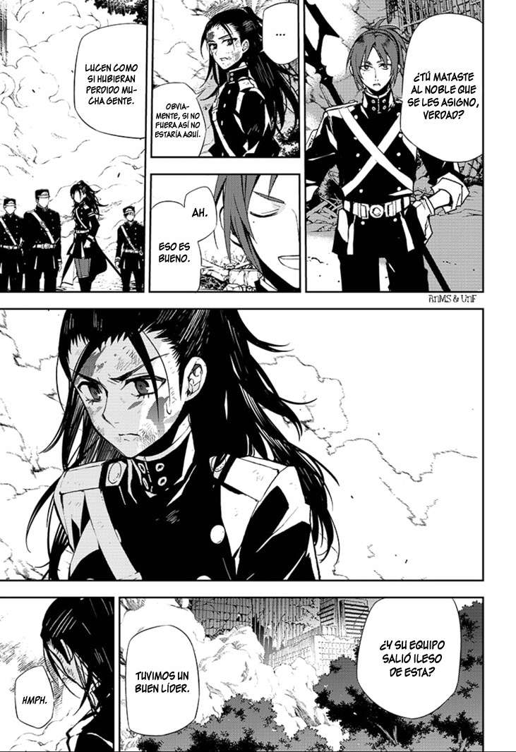 Owari no Seraph Capitulo 29: ¿Quién mueve los hilos? página 19