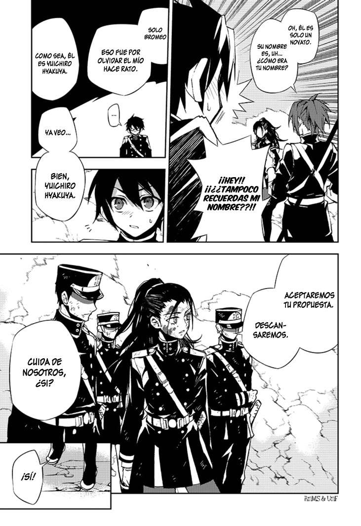 Owari no Seraph Capitulo 29: ¿Quién mueve los hilos? página 21
