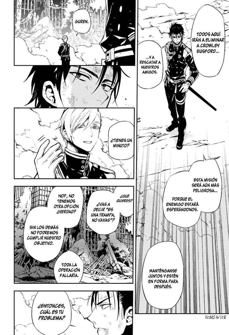 Owari no Seraph Capitulo 29: ¿Quién mueve los hilos? página 32