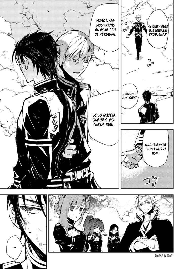 Owari no Seraph Capitulo 29: ¿Quién mueve los hilos? página 33