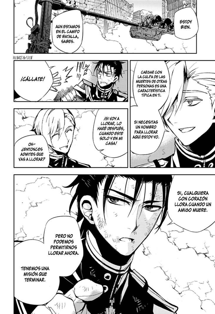 Owari no Seraph Capitulo 29: ¿Quién mueve los hilos? página 34