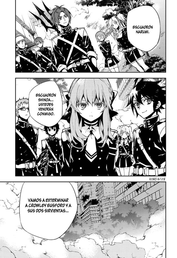 Owari no Seraph Capitulo 29: ¿Quién mueve los hilos? página 37