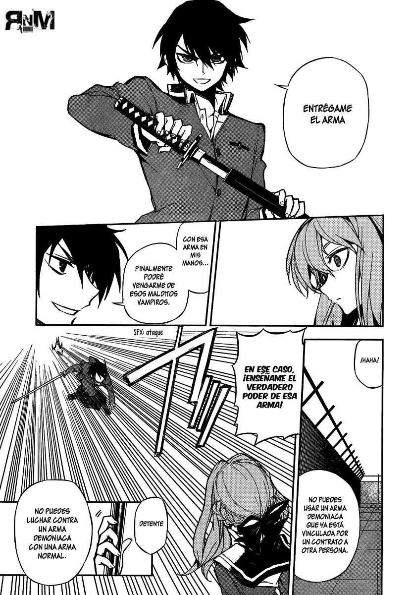 Owari no Seraph Capitulo 3: El demonio habitando en tu corazón página 14