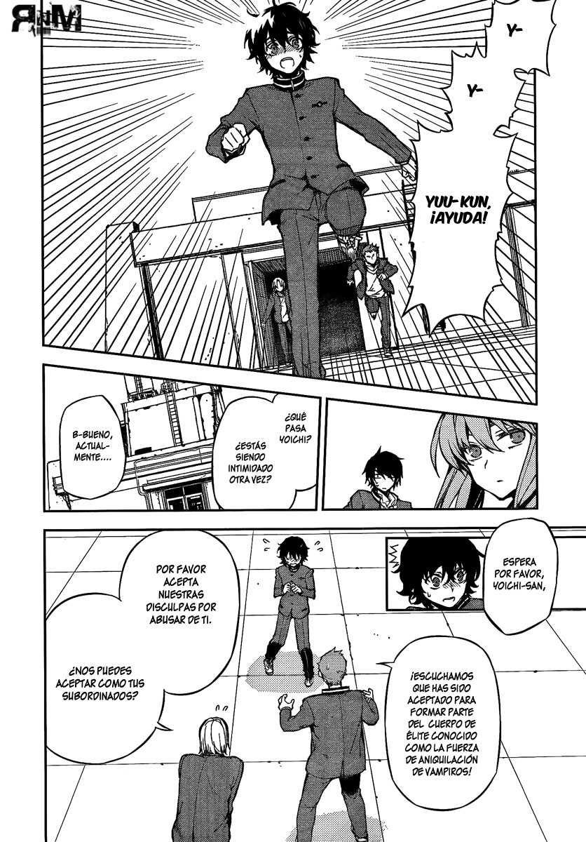 Owari no Seraph Capitulo 3: El demonio habitando en tu corazón página 17