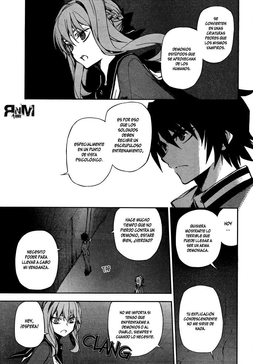 Owari no Seraph Capitulo 3: El demonio habitando en tu corazón página 26