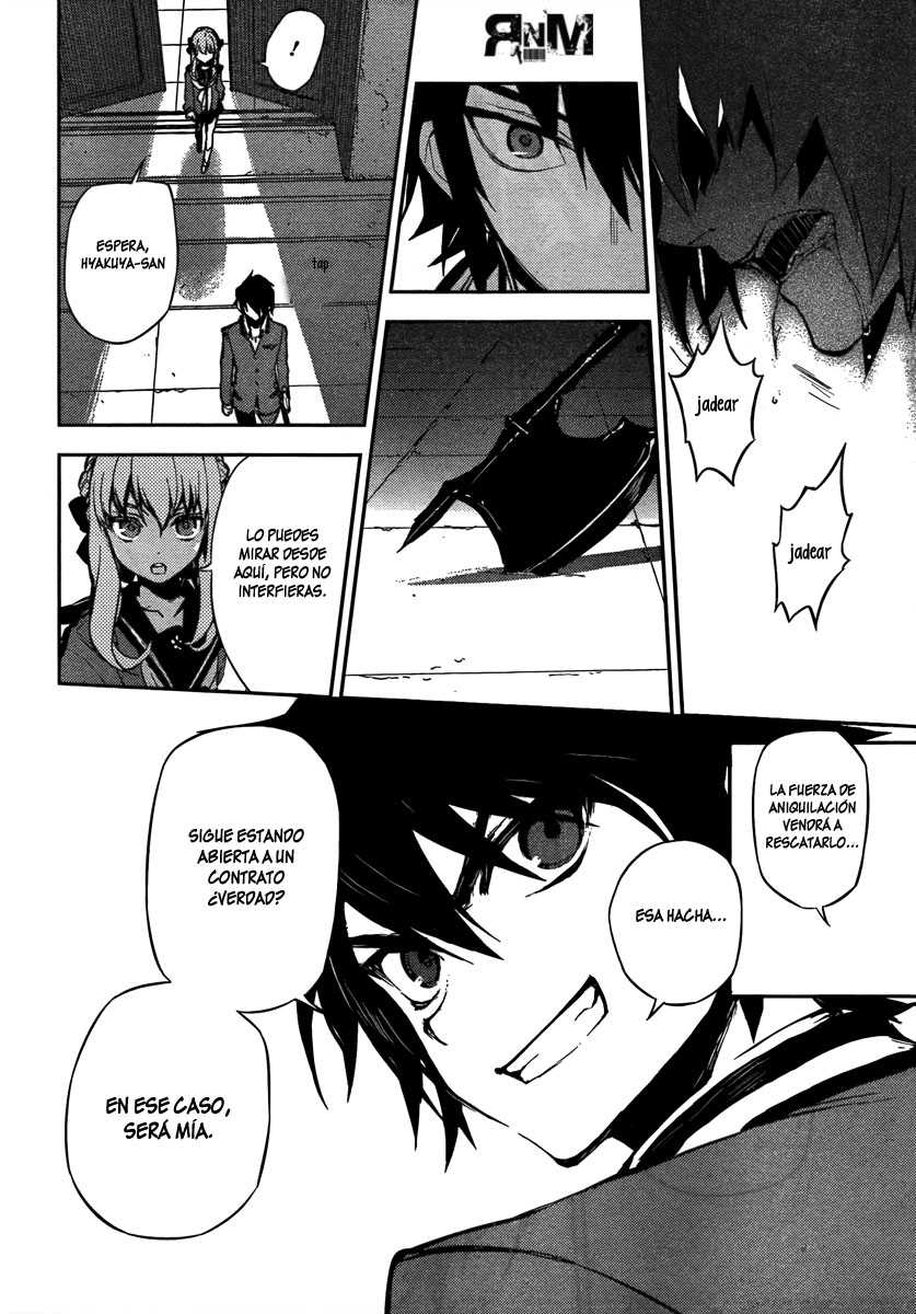 Owari no Seraph Capitulo 3: El demonio habitando en tu corazón página 28