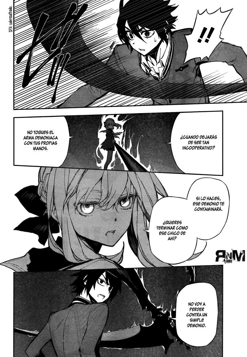 Owari no Seraph Capitulo 3: El demonio habitando en tu corazón página 32