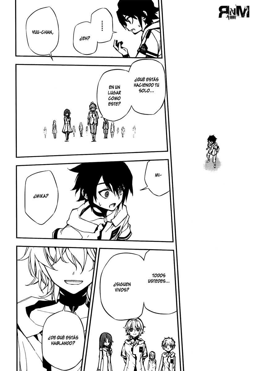 Owari no Seraph Capitulo 3: El demonio habitando en tu corazón página 36