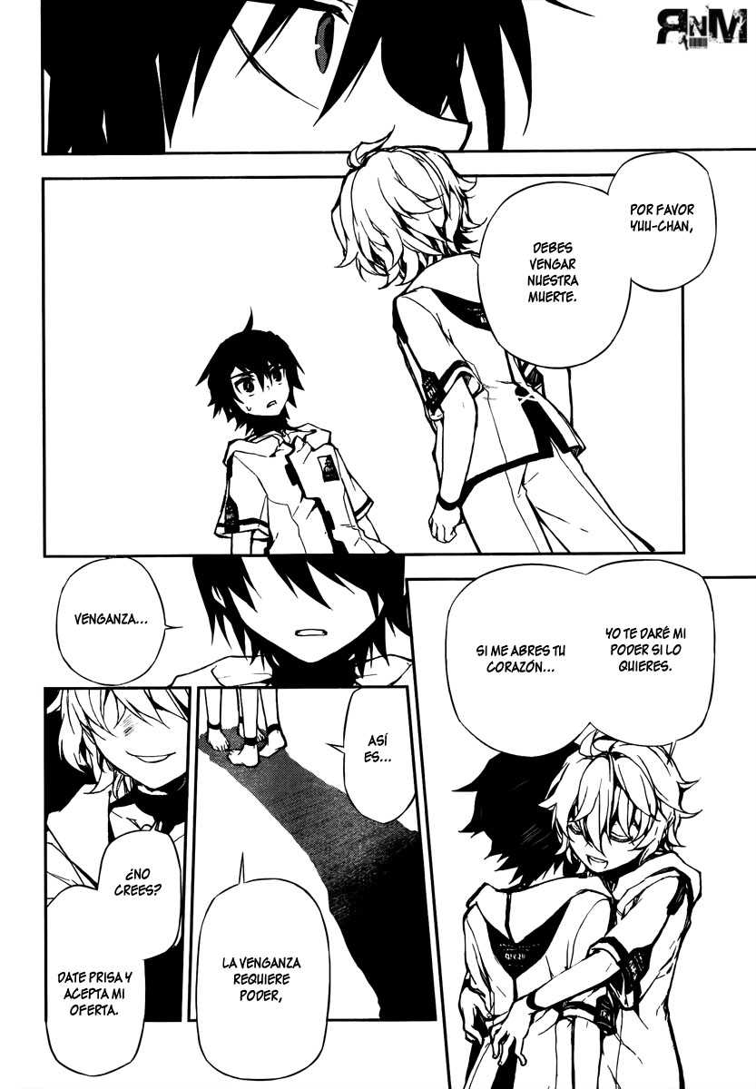 Owari no Seraph Capitulo 3: El demonio habitando en tu corazón página 38