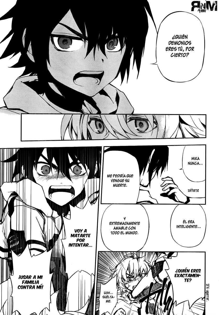 Owari no Seraph Capitulo 3: El demonio habitando en tu corazón página 39