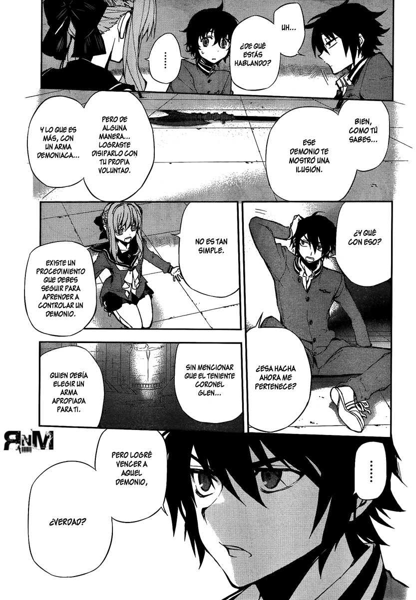 Owari no Seraph Capitulo 3: El demonio habitando en tu corazón página 41