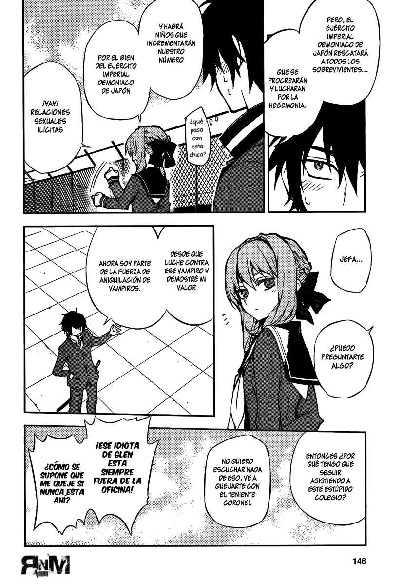 Owari no Seraph Capitulo 3: El demonio habitando en tu corazón página 9