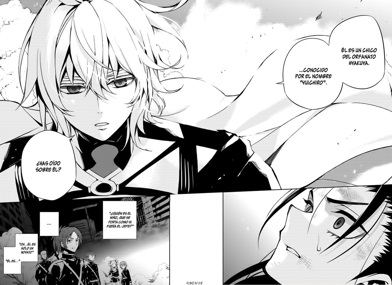Owari no Seraph Capitulo 30: Espada de la justicia página 10