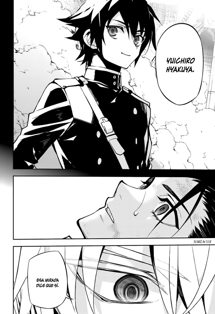 Owari no Seraph Capitulo 30: Espada de la justicia página 11