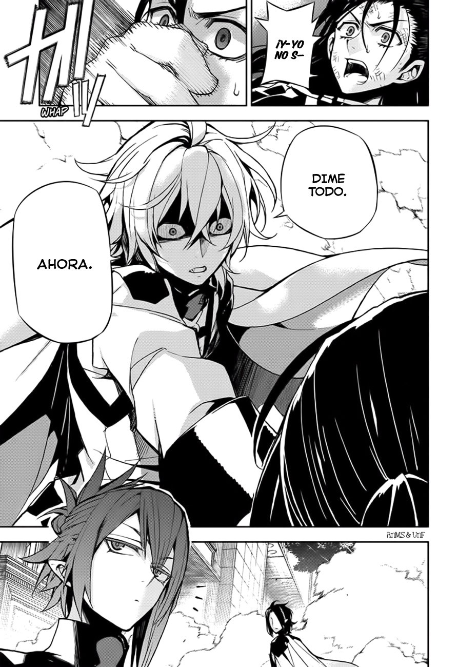 Owari no Seraph Capitulo 30: Espada de la justicia página 12