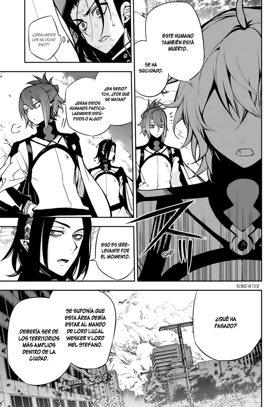 Owari no Seraph Capitulo 30: Espada de la justicia página 14