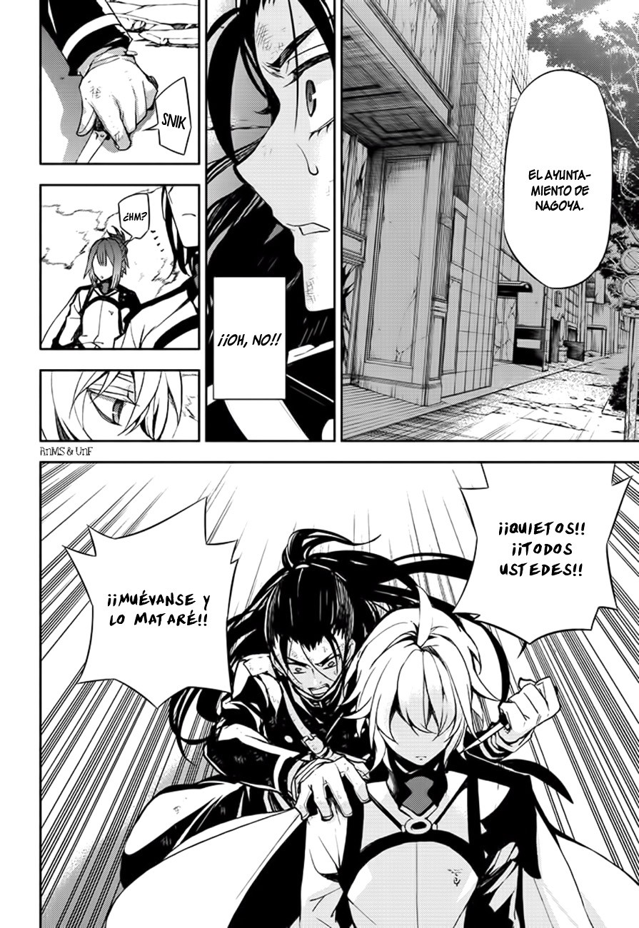Owari no Seraph Capitulo 30: Espada de la justicia página 17