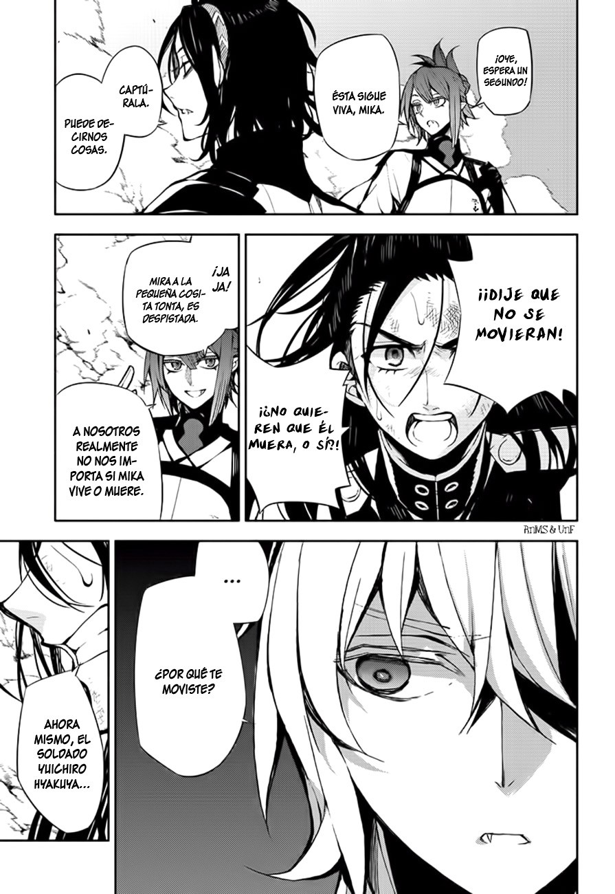 Owari no Seraph Capitulo 30: Espada de la justicia página 18