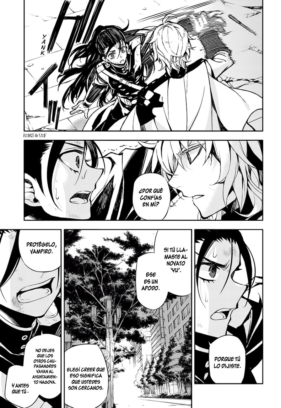 Owari no Seraph Capitulo 30: Espada de la justicia página 20