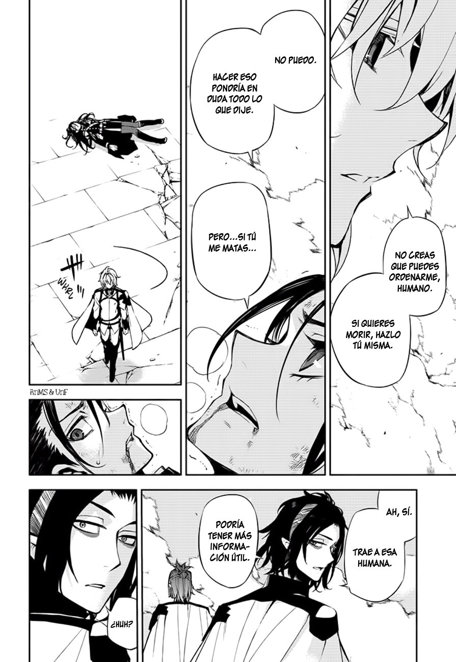 Owari no Seraph Capitulo 30: Espada de la justicia página 27