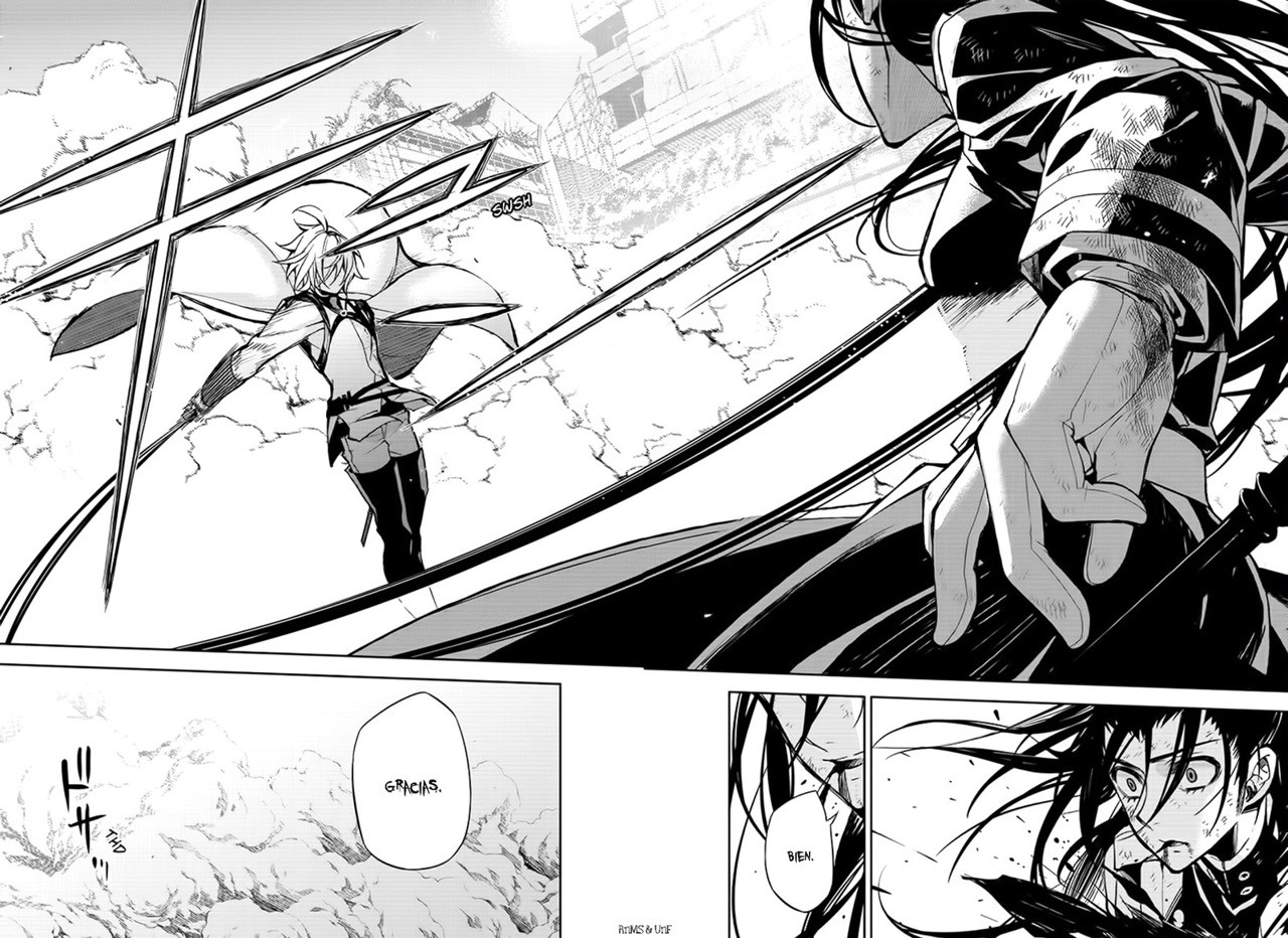 Owari no Seraph Capitulo 30: Espada de la justicia página 29