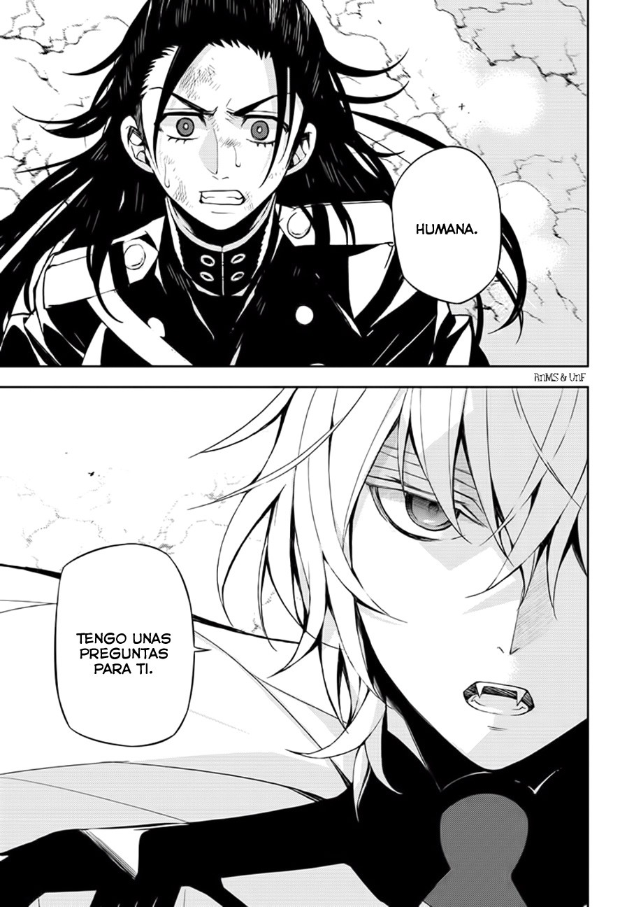 Owari no Seraph Capitulo 30: Espada de la justicia página 3