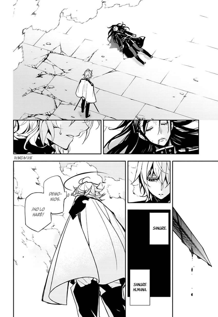 Owari no Seraph Capitulo 30: Espada de la justicia página 30