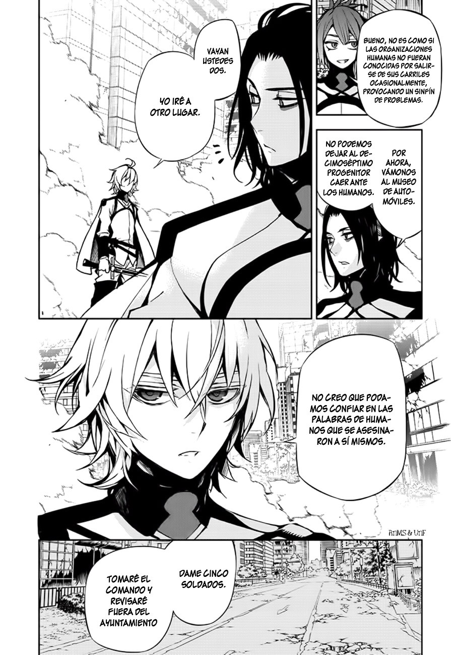 Owari no Seraph Capitulo 30: Espada de la justicia página 32