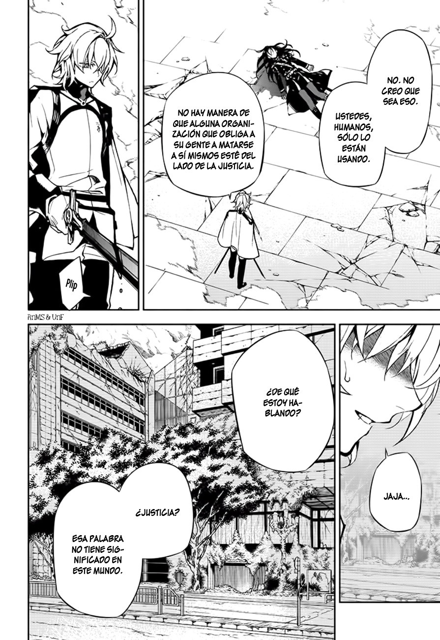 Owari no Seraph Capitulo 30: Espada de la justicia página 34
