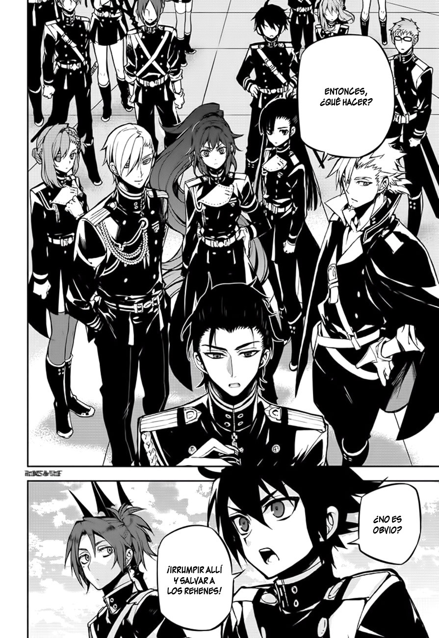 Owari no Seraph Capitulo 30: Espada de la justicia página 38