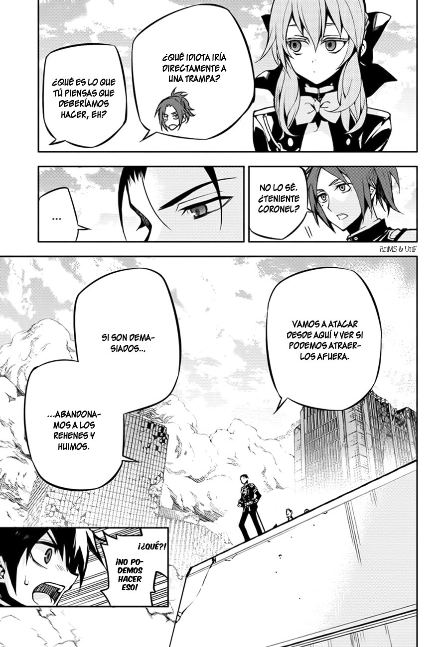 Owari no Seraph Capitulo 30: Espada de la justicia página 39