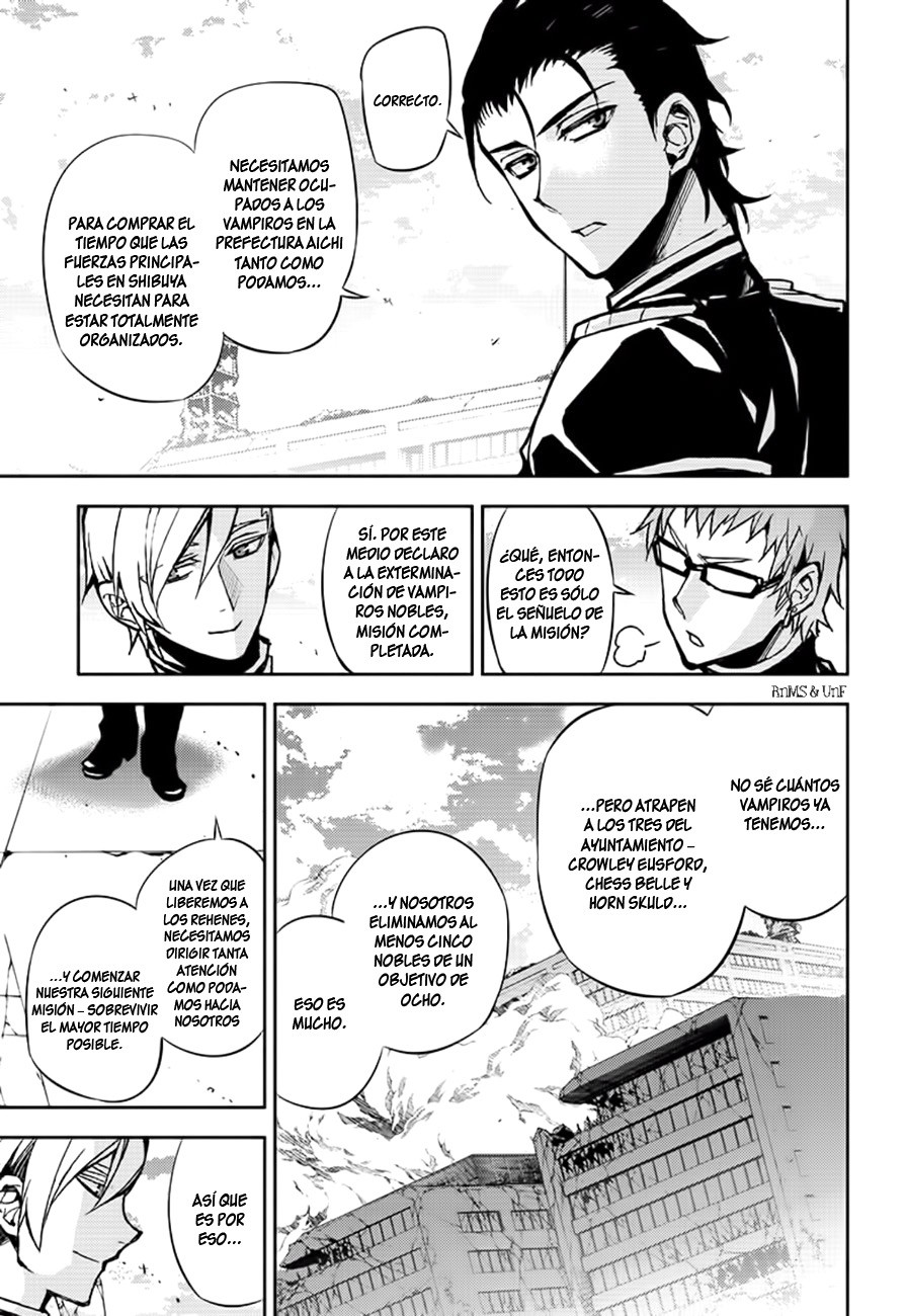 Owari no Seraph Capitulo 30: Espada de la justicia página 41