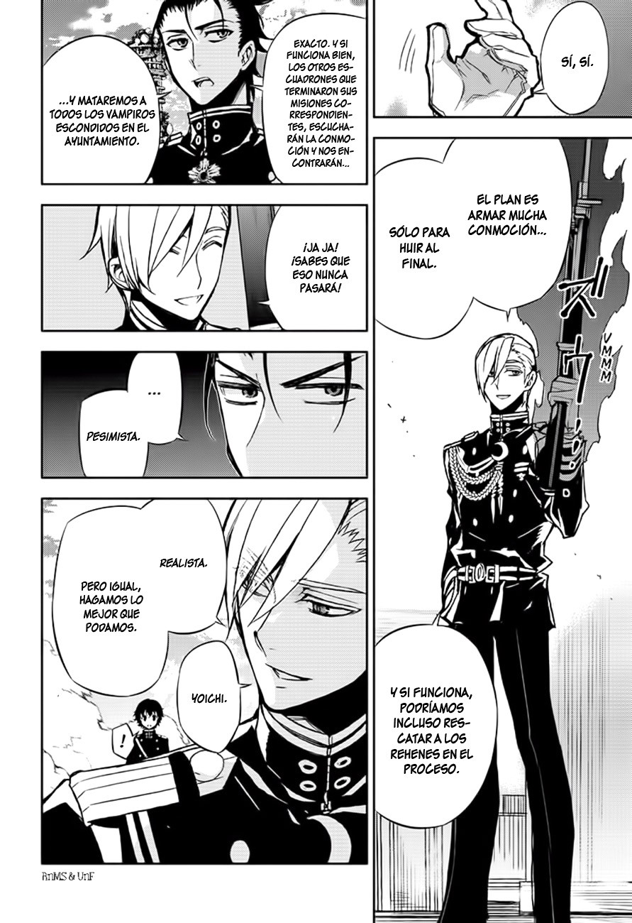 Owari no Seraph Capitulo 30: Espada de la justicia página 42