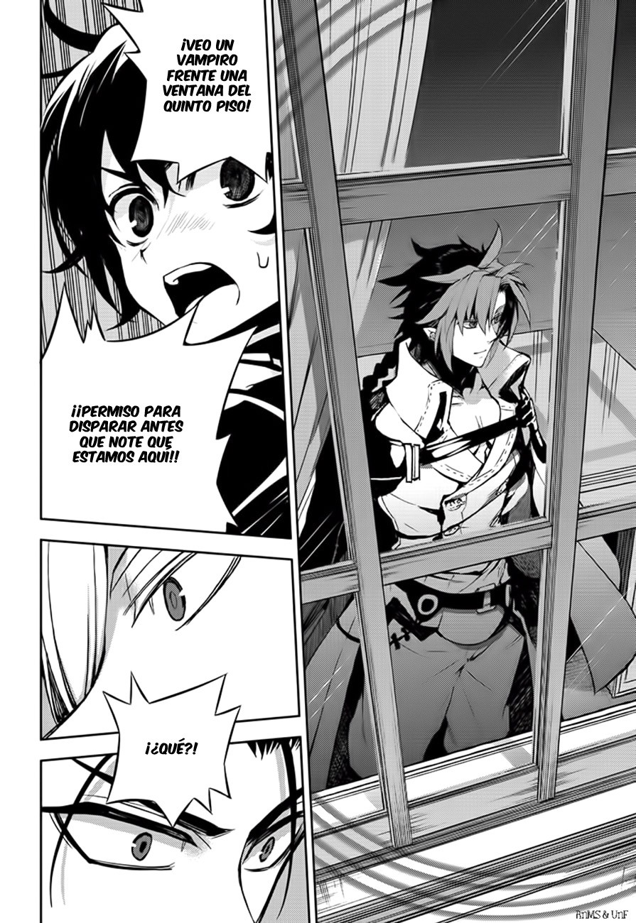 Owari no Seraph Capitulo 30: Espada de la justicia página 44