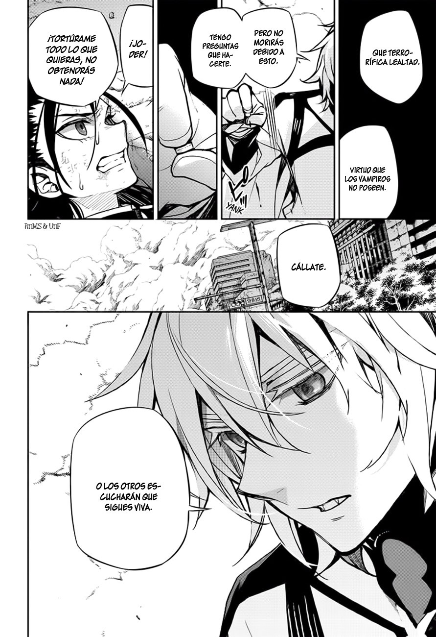 Owari no Seraph Capitulo 30: Espada de la justicia página 8