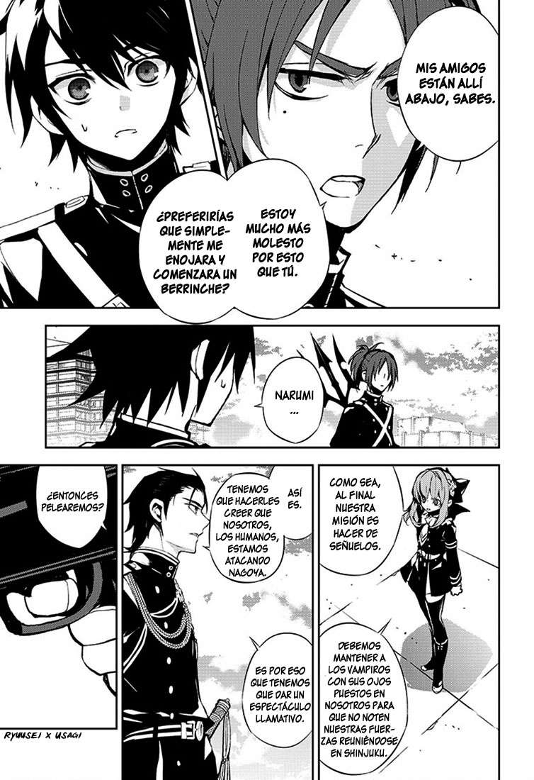 Owari no Seraph Capitulo 31: Shinya y Guren página 12