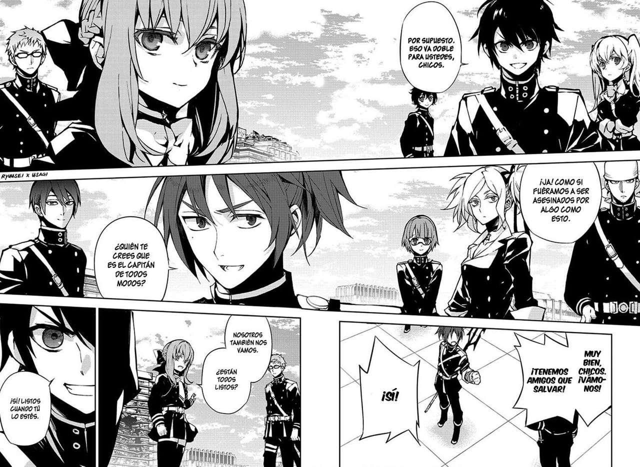 Owari no Seraph Capitulo 31: Shinya y Guren página 21