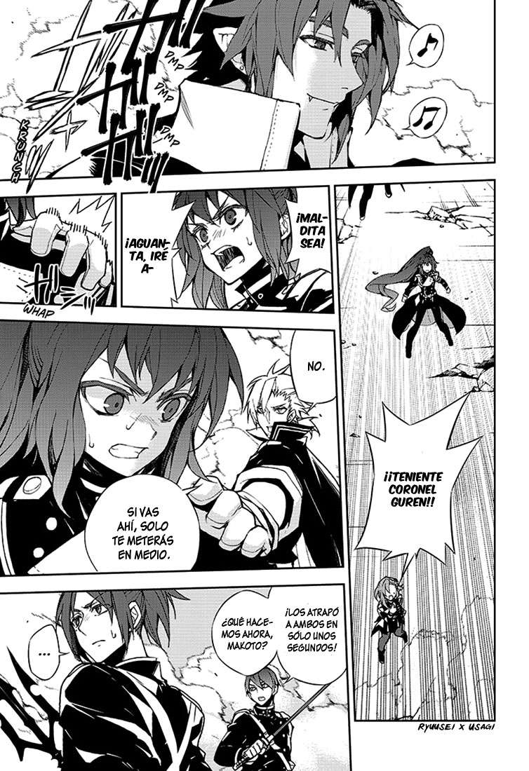 Owari no Seraph Capitulo 31: Shinya y Guren página 34