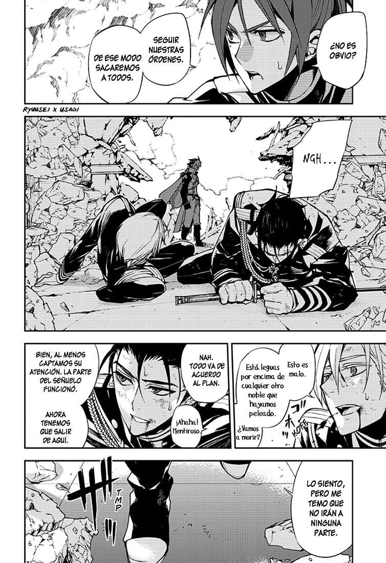 Owari no Seraph Capitulo 31: Shinya y Guren página 35