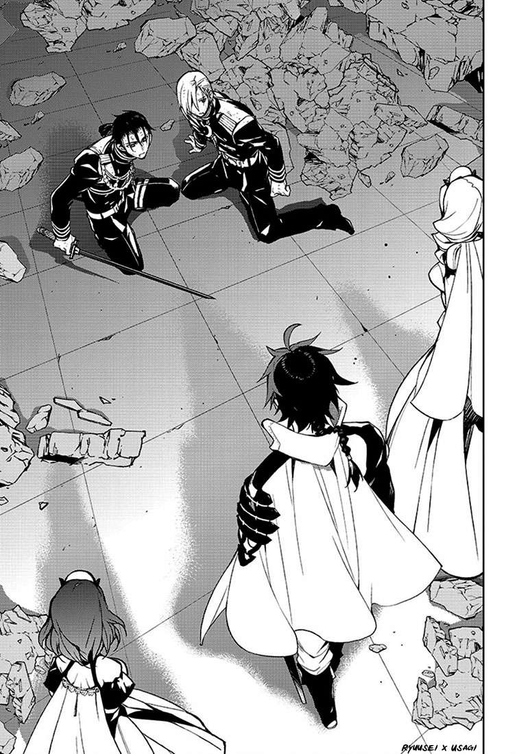 Owari no Seraph Capitulo 31: Shinya y Guren página 36