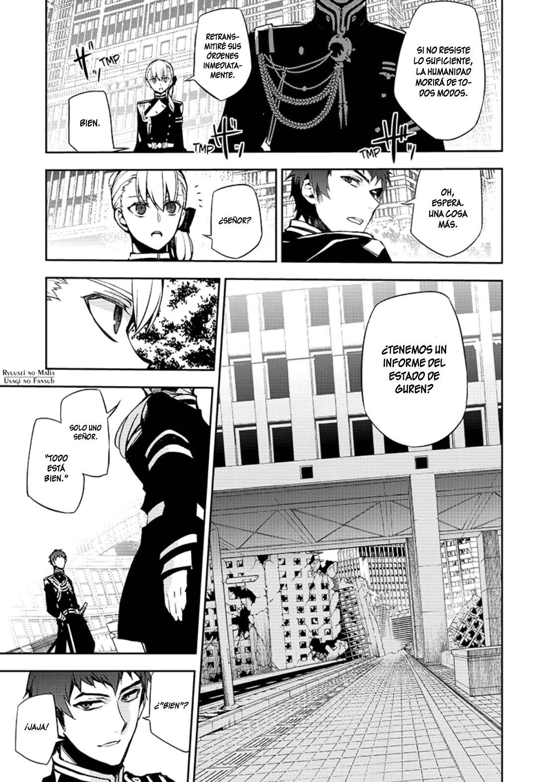 Owari no Seraph Capitulo 32: Crowley toma el control página 20